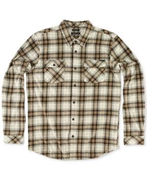 O'neill Glacier Polar-fleece Plaid Long-sleeve Shirt