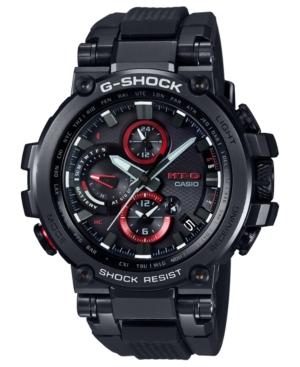 G-shock Men's Solar Analog-digital Black Resin Strap Watch 51.7mm