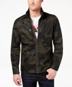 G-staw Raw Men's Camo Front-zip Jacket