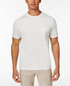Tasso Elba Men's Heathered Cotton Pocket T-shirt, Only At Macy's