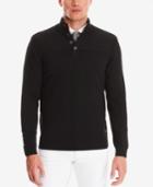 Boss Men's Button Troyer Wool Sweater