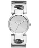 Dkny Women's City Link Stainless Steel Bangle Bracelet Watch 36mm, Created For Macy's