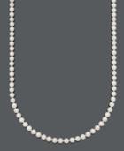 Belle De Mer Pearl Necklace, 20 14k Gold A Cultured Freshwater Pearl Strand (6-7mm)