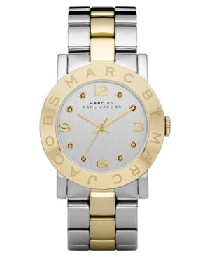 Marc By Marc Jacobs Watch, Women's Amy Two Tone Stainless Steel Bracelet 36mm Mbm3139