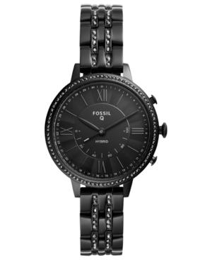 Fossil Q Women's Jacqueline Black Stainless Steel Hybrid Smart Watch 36mm