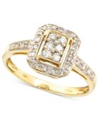 Diamond Ring In 14k Gold (1/4 Ct. T.w.)
