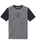 Volcom Colorblocked Short-sleeve Upf Rashguard