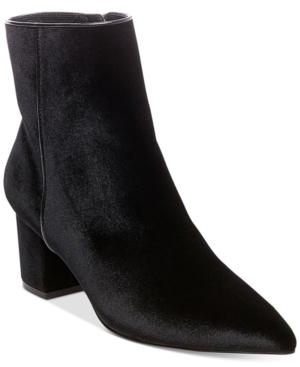 Steven By Steve Madden Women's Bollie Velvet Ankle Booties Women's Shoes