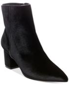 Steven By Steve Madden Women's Bollie Velvet Ankle Booties Women's Shoes