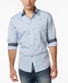 Club Room Cliffside Print Shirt, Only At Macy's