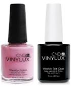 Creative Nail Design Vinylux Mauve Maverick Nail Polish & Top Coat (two Items), 0.5-oz, From Purebeauty Salon & Spa