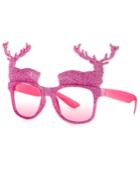 Whimsical Shop Pink Reindeer Novelty Sunglasses, Only At Macy's