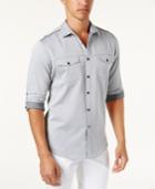 Inc International Concepts Men's Dobby Utility Shirt, Only At Macy's