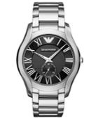 Emporio Armani Men's Chronograph Valente Stainless Steel Bracelet Watch 43mm