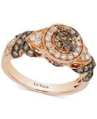 Le Vian Chocolatier Diamond Ring (1-1/5 Ct. T.w.) In 14k Rose Gold