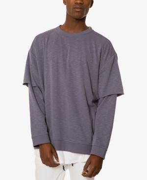Jaywalker Men's Layered Oversized Sweatshirt