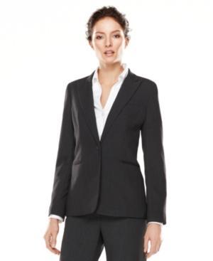 Calvin Klein Single-button Stretch Blazer
