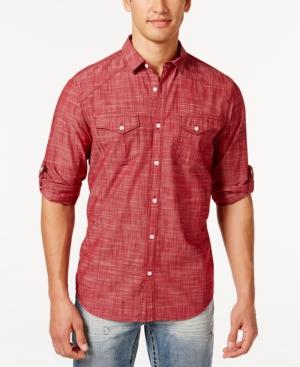 Inc International Concepts Stuart Button-front Shirt, Only At Macy's