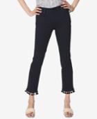 Nydj Sheri Tummy-control Tasseled-hem Jeans
