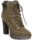 Nine West Abrial Lace-up Booties Women's Shoes