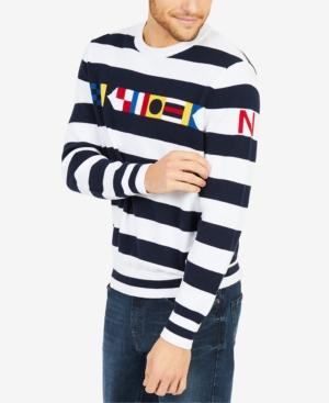 Nautica Men's Signal Stripe Sweater