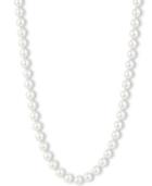 Anne Klein Blanc Faux Pearl Collar Necklace
