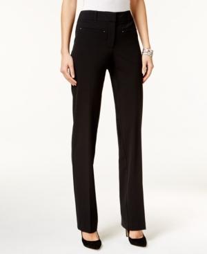 Style & Co. Slim-fit Career Pants, Only At Macy's