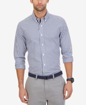 Nautica Men's Wrinkle-resistant Gingham Shirt