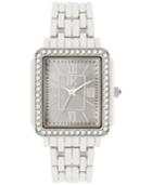 Inc International Concepts Women's Silver-tone Bracelet Watch 30x32mm In004s, Only At Macy's