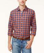 Tommy Hilfiger Men's Custom-fit Ifan Plaid Shirt