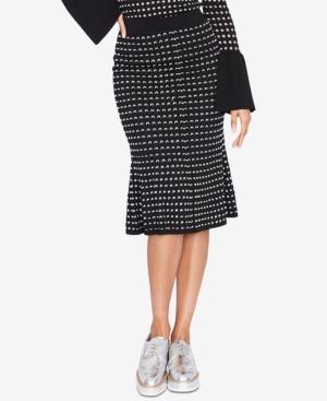 Rachel Rachel Roy Textured Fit & Flare Skirt, Created For Macy's