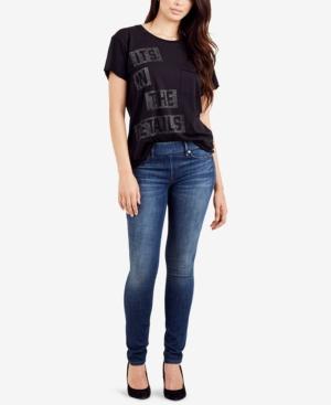 True Religion Curvy-fit Ripped Pull-on Jeans