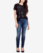 True Religion Curvy-fit Ripped Pull-on Jeans