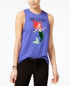 Disney Juniors' The Little Mermaid Sequined Graphic Tank Top