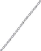 Sterling Silver Crystal Flex Bracelet