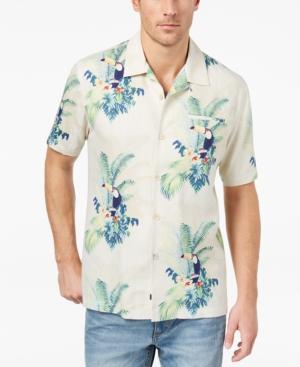Tommy Bahama Men's Tommy Toucan Printed Silk Shirt