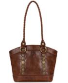 Patricia Nash Studded Hardware Zorita Small Satchel
