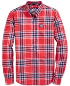 Superdry Men's Plaid Button-down Long-sleeve Shirt