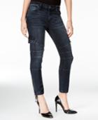 True Religion Halle Ripped Cargo Jeans, After Hours Wash