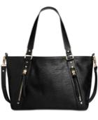 Inc International Concepts Emaa Zip Large Satchel, Created For Macy's