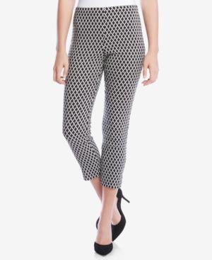 Karen Kane Printed Cropped Pants