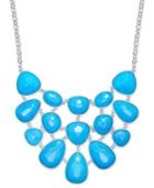 Charter Club Glossy Stone Statement Necklace, Only At Macy's