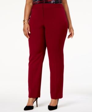 Nine West Plus Size Stretch Career Pants