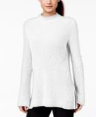 Style & Co. Mock Neck Bell-sleeve Sweater, Only At Macy's