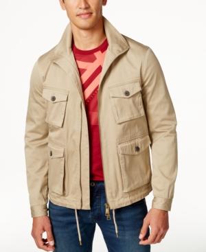 Armani Exchange Men's Stand-collar Field Jacket