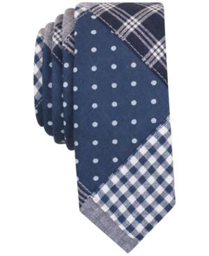Original Penguin Men's Paget Plaid Skinny Tie
