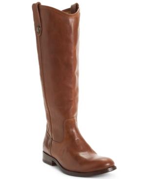 Frye Women's Melissa Button Wide Calf Boots Women's Shoes