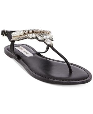 Steve Madden Nita Jeweled Thong Sandals
