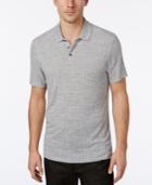 Alfani Men's Stretch Stripe Polo, Classic Fit, Only At Macy's