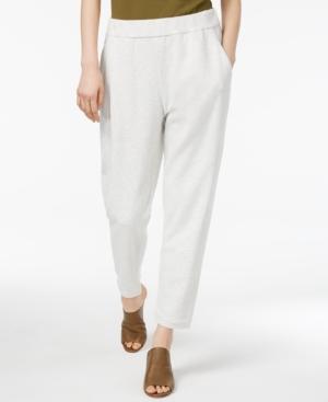 Eileen Fisher Organic Cotton Slouchy Ankle Pants